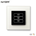 1 Gang Curtain Switch Wood Outline Frame (HR1000-WD-CT(AC1))